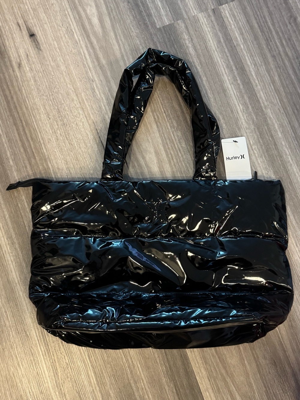 Hurley Quilted Tote Bag